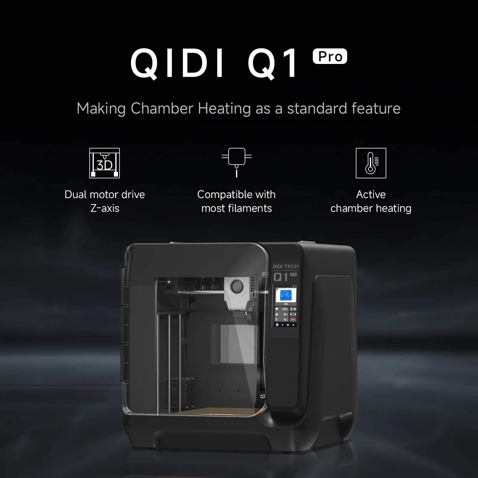 Qidi Tech Q1 Pro 3D Printer - Image 3
